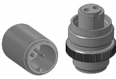 Two-pin connector
